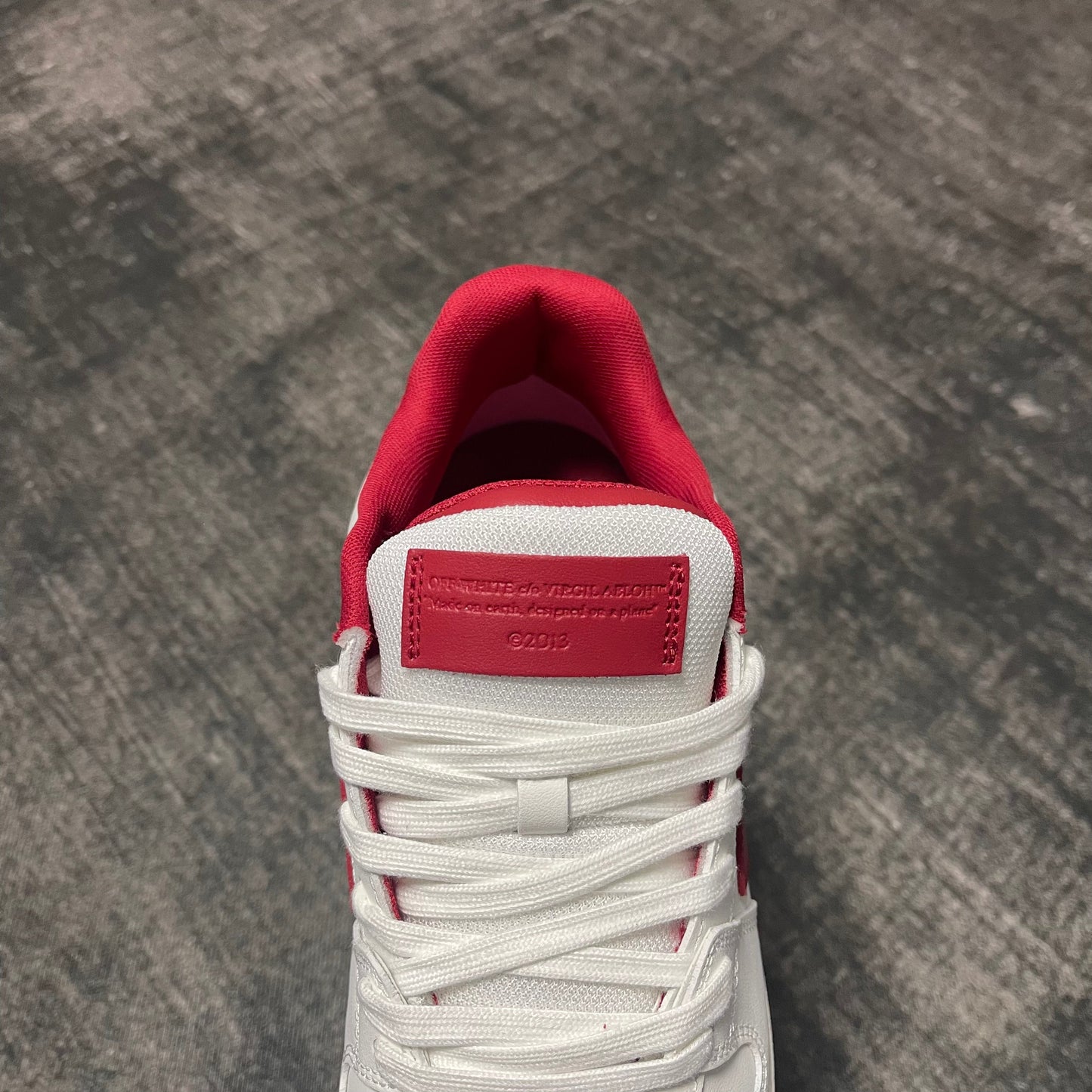 Off-White c/o Virgil Abloh Out Of Office 2024 Lunar New Year White Red