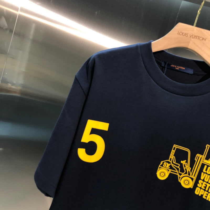 Louis Vuitton Set Design Operation Tee Black