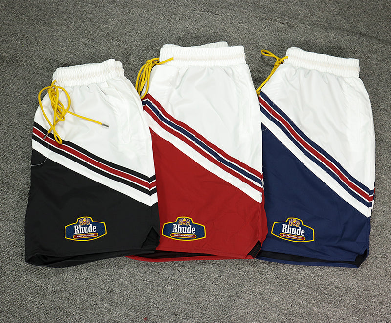Rhude Monaco Logo Short Red