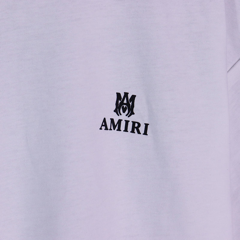 AMIRI MA Bar Club logo Tee White