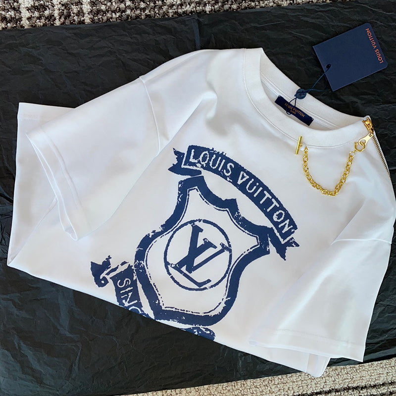 Louis Vuitton Coat Of Arms T-Shirt White