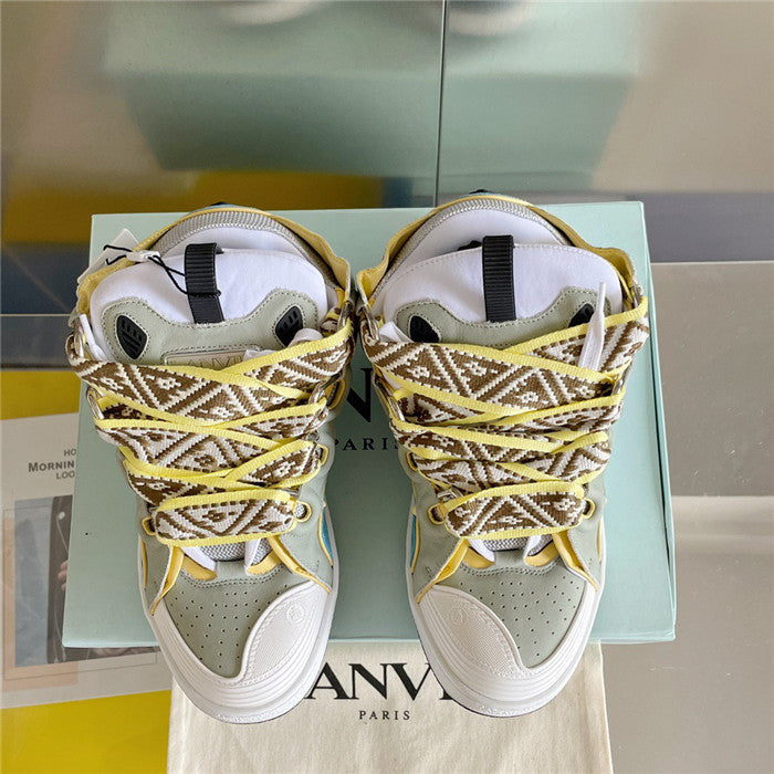Lanvin Curb Sneaker Blue Grey