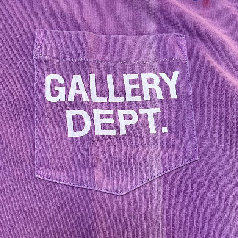 GALLERY DEPT. Vintage Logo Painted T-Shirt Purple