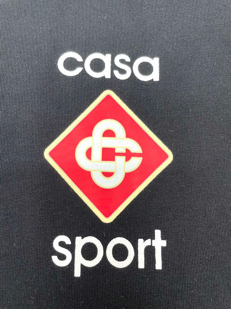 CASABLANCA Casa Sport Icon T-shirt Black