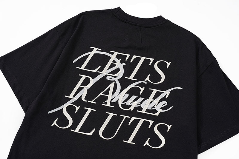 Rhude "LETS RAGE" RH AUTOGRAPH Tee