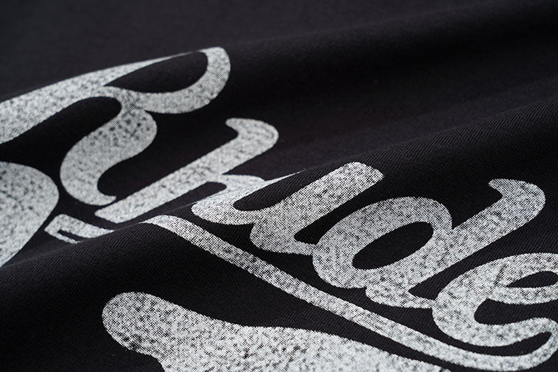 Rhude Black Cat Tee - Vintage Black