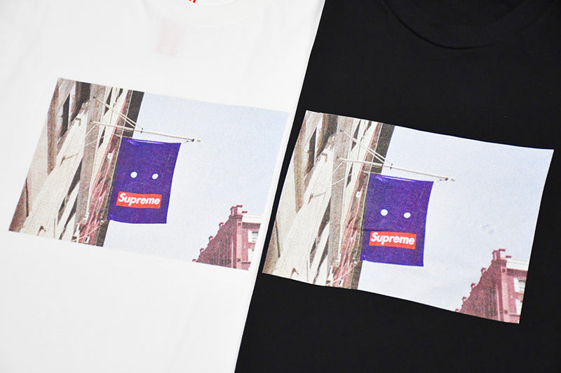 Supreme Banner Tee White