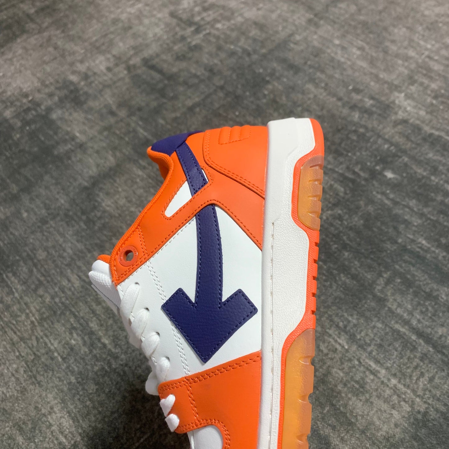 Off-White Out Of Office Low Tops White Orange Blue