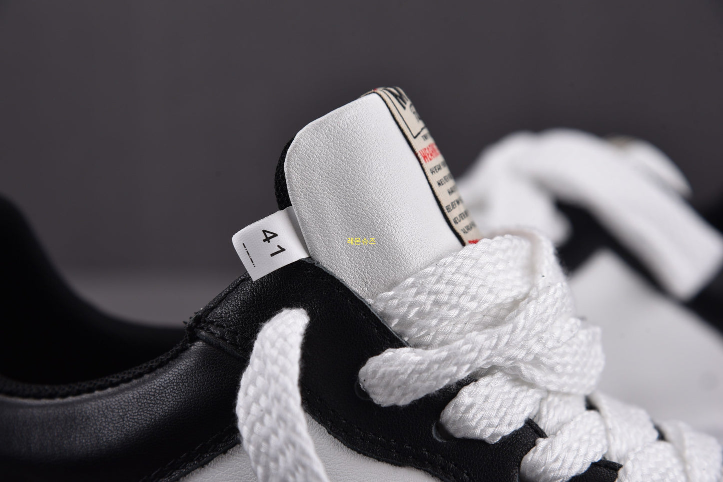 Maison Mihara Yasuhiro Wayne OG Sole Low White Black