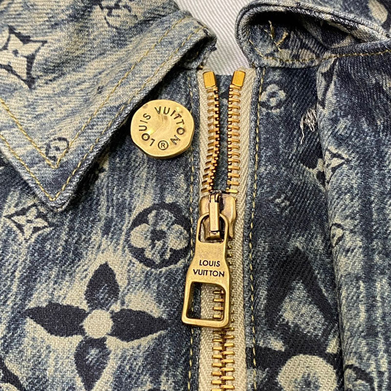 Louis Vuitton LV Monogram Tailored Denim Jacket