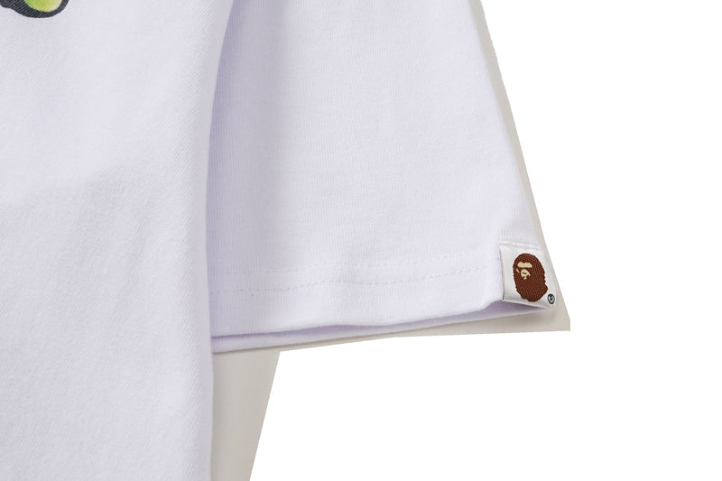 BAPE Ape Shall Never Kill Ape Tee White