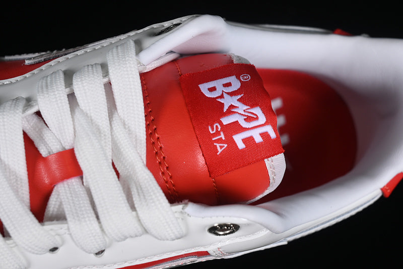 A Bathing Ape Bape Sta Low #6 Red