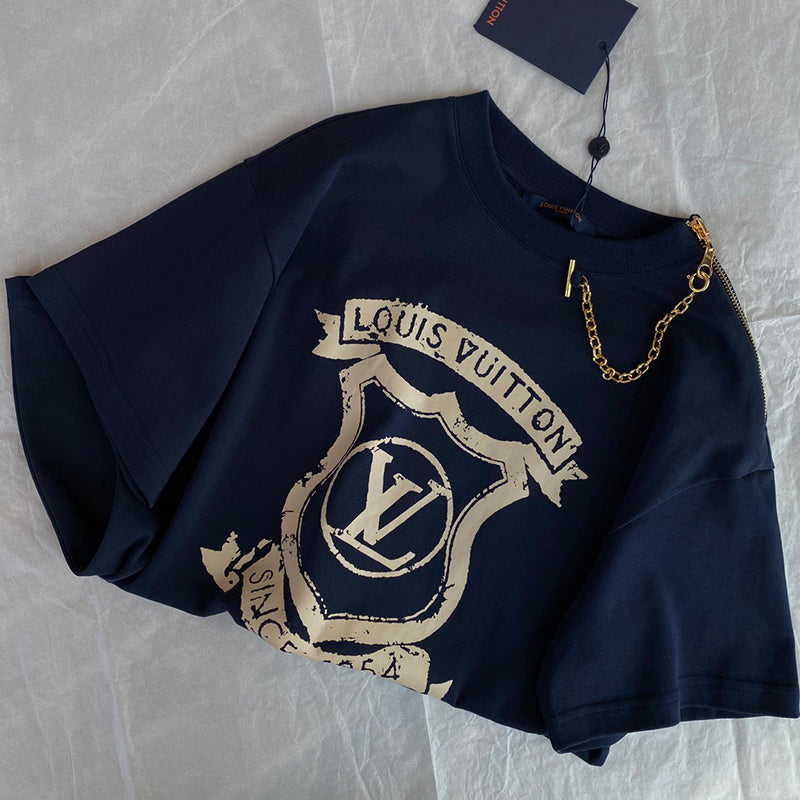 Louis Vuitton Coat Of Arms T-Shirt Navy