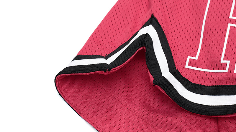 Rhude Court Logo Short Red