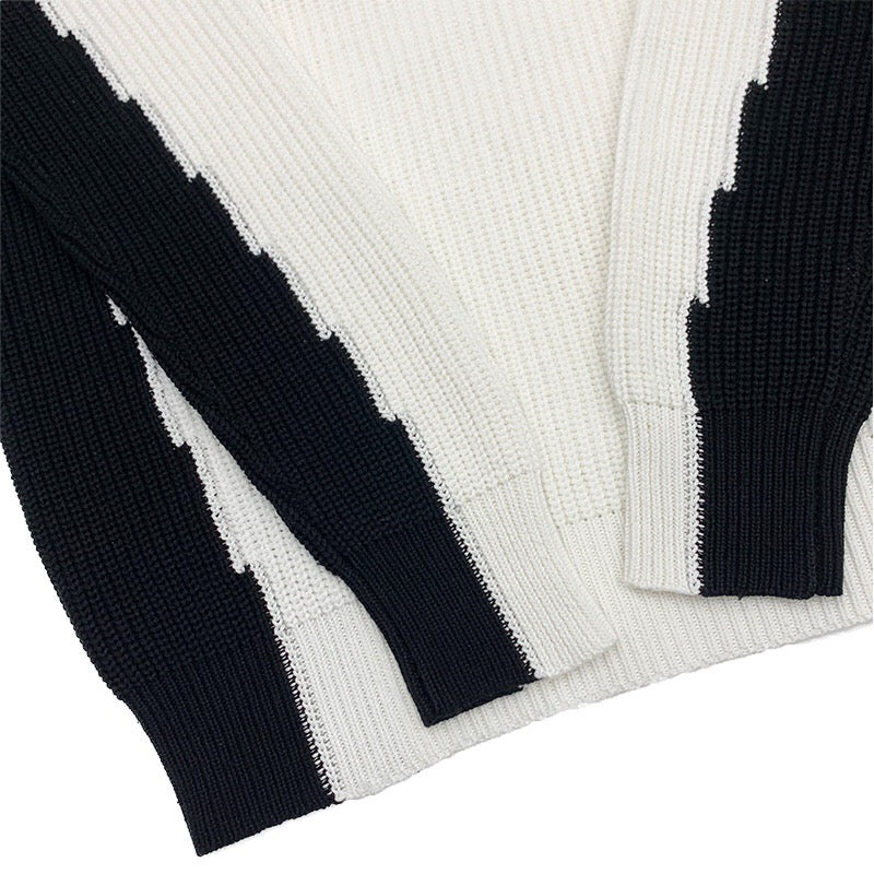 Louis Vuitton Jersey High Neck Half Zip