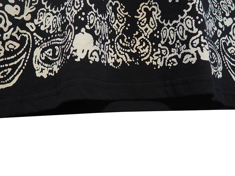 AMIRI Bandana Bleach Black T Shirt