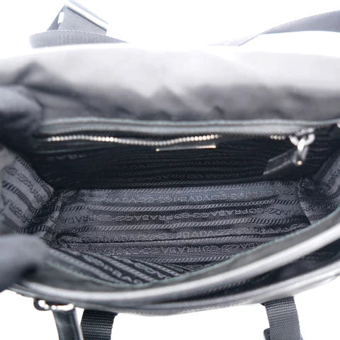 Prada Re-Nylon Shoulder Bag Black