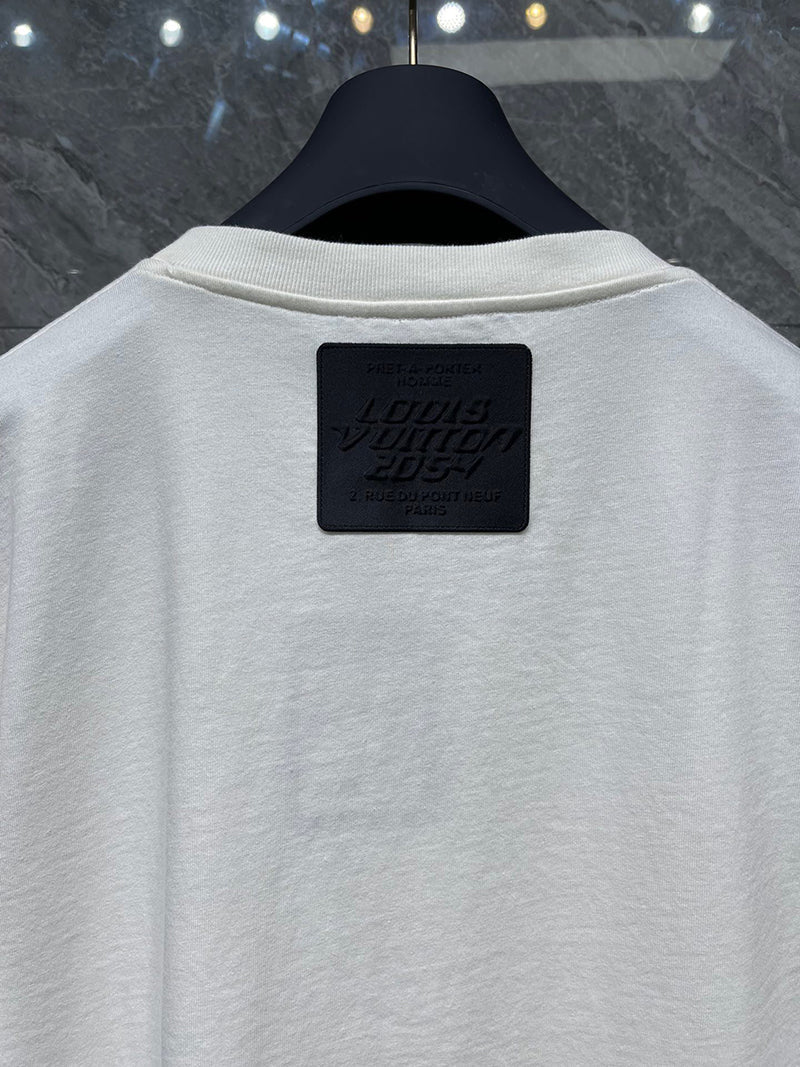 Louis Vuitton LV Planes Printed T-Shirt White