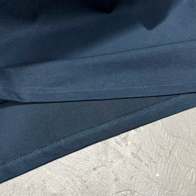 Louis Vuitton Signature Print T-shirt Navy