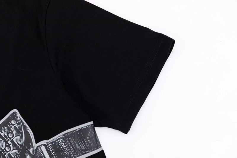 DIOR Homme Saddle Bag Print Black T-shirt