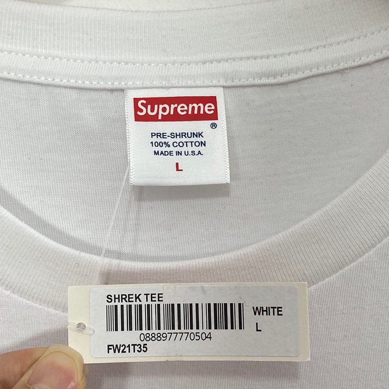 Supreme Shrek Tee White - FW21