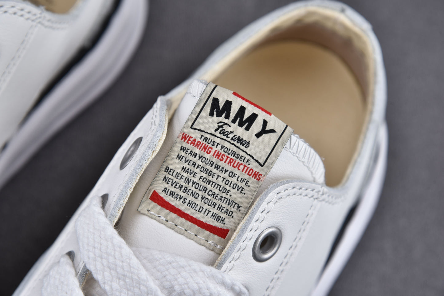 Maison Mihara Yasuiro Baker OG Low Top Leather White