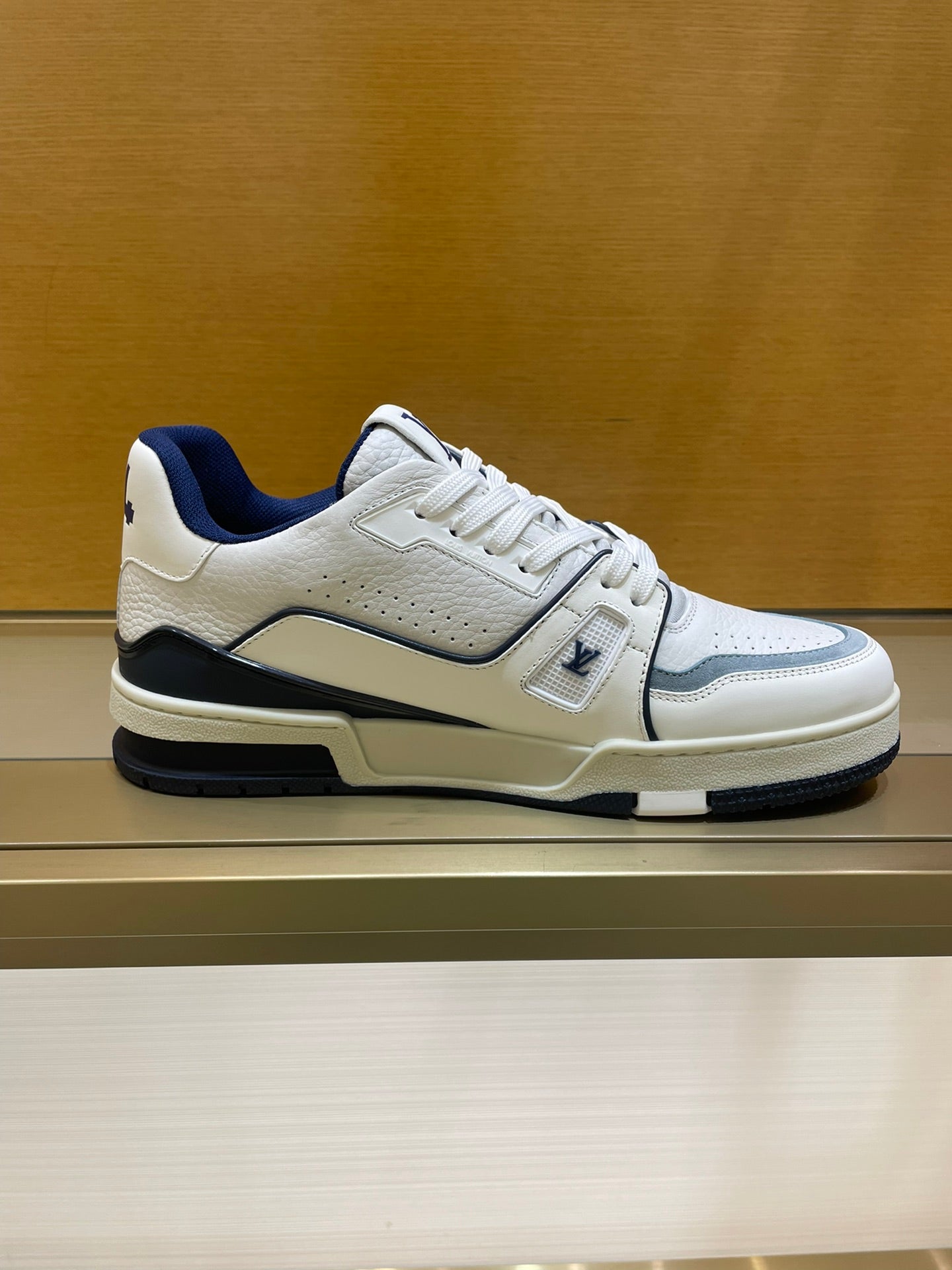Louis Vuitton Trainer #54 Signature White Blue