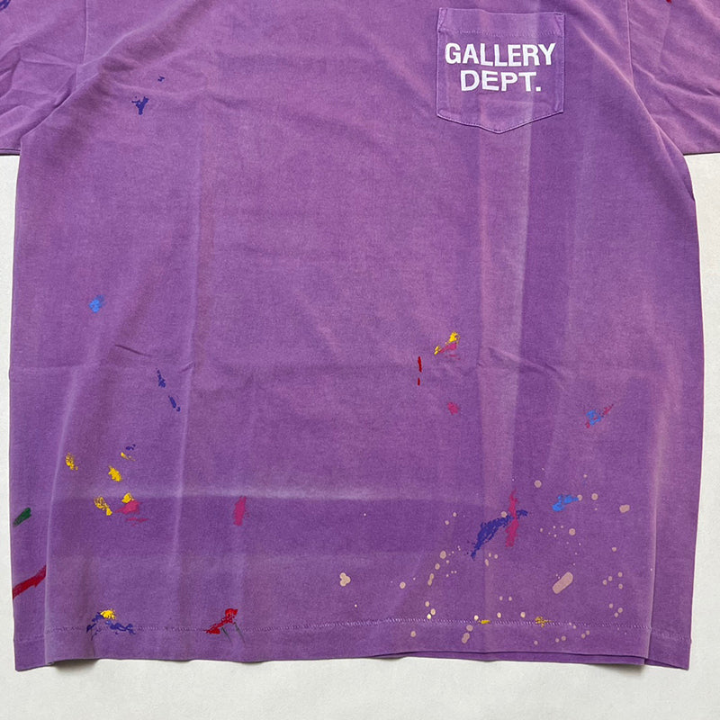 GALLERY DEPT. Vintage Logo Painted T-Shirt Purple