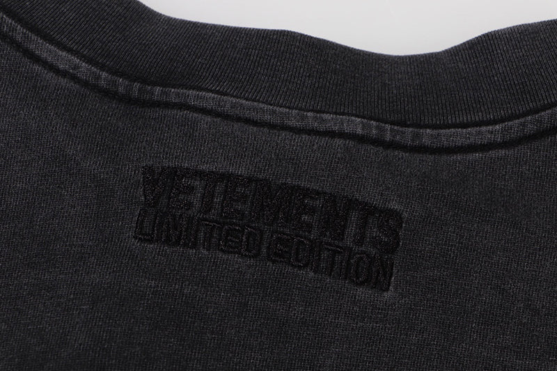 VETEMENTS XES T-shirt | Black