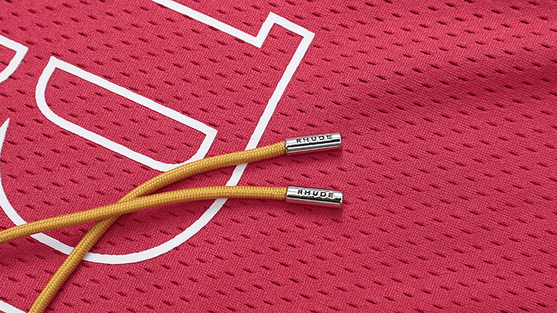 Rhude Court Logo Short Red