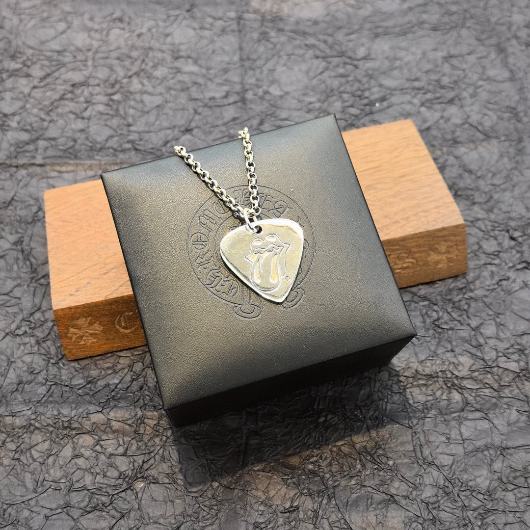 Chrome Hearts - Rolling Stones Guitar Pick Charm