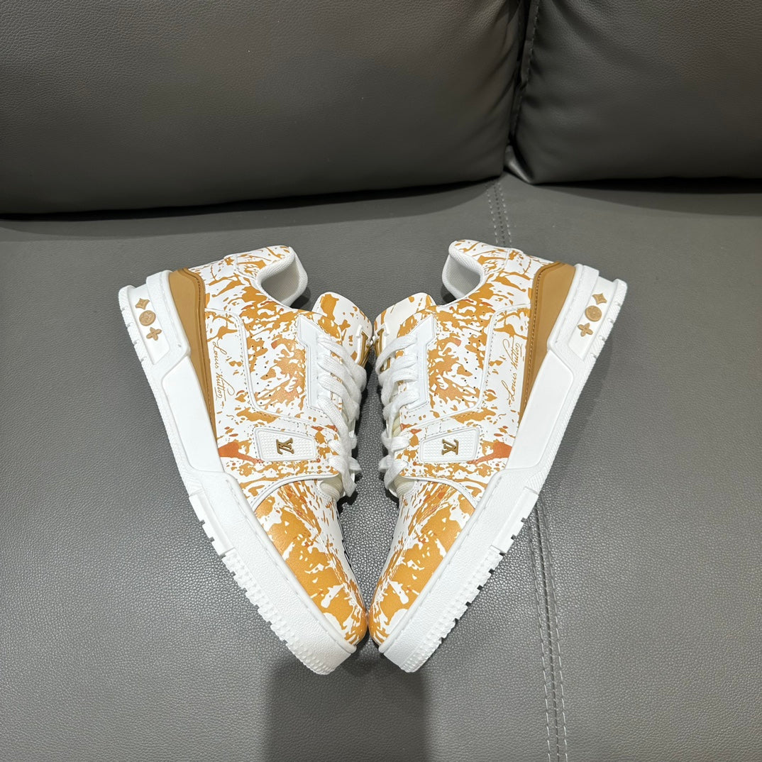 Louis Vuitton LV Trainer Canvas In Residence White