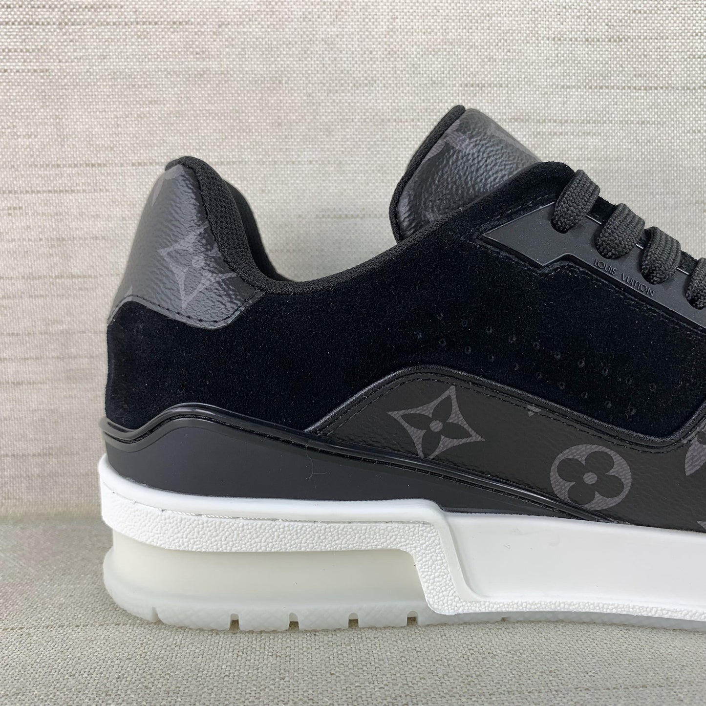 Louis Vuitton LV Trainer Black Monogram