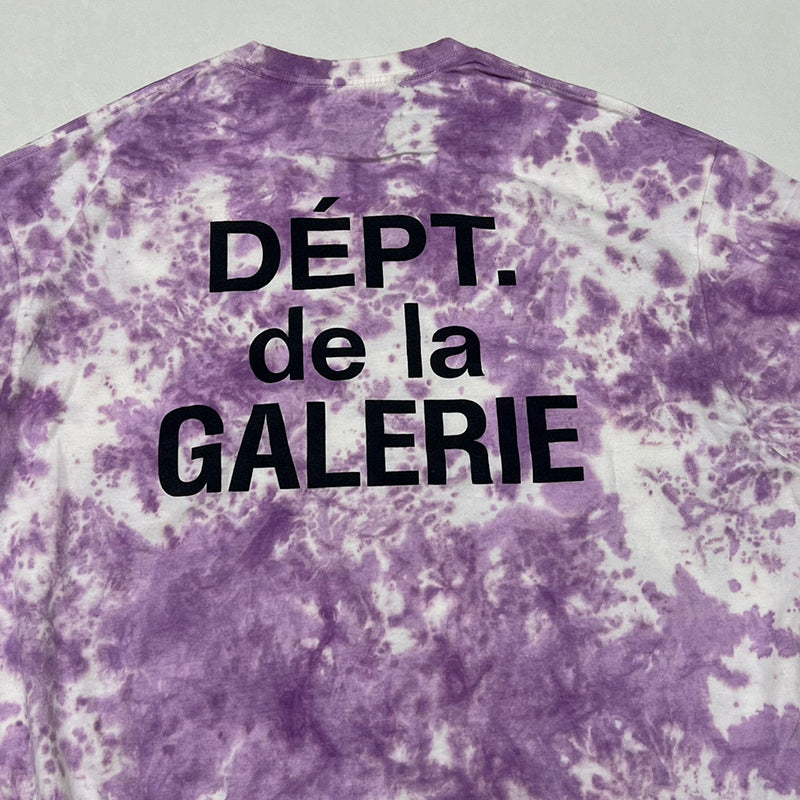GALLERY DEPT. Tie-Dyed Logo T-shirt Purple