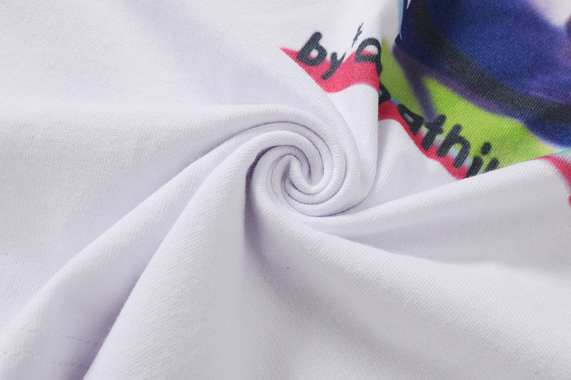 BAPE Ape Shall Never Kill Ape Tee White