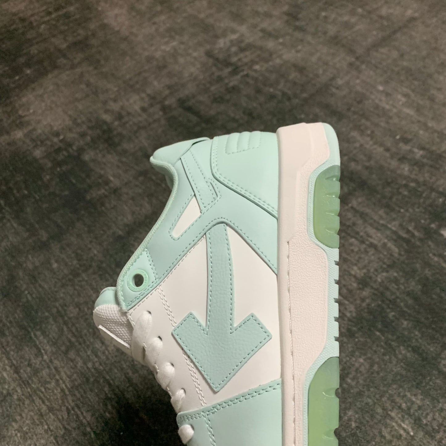 Off-White Out of Office Mint White