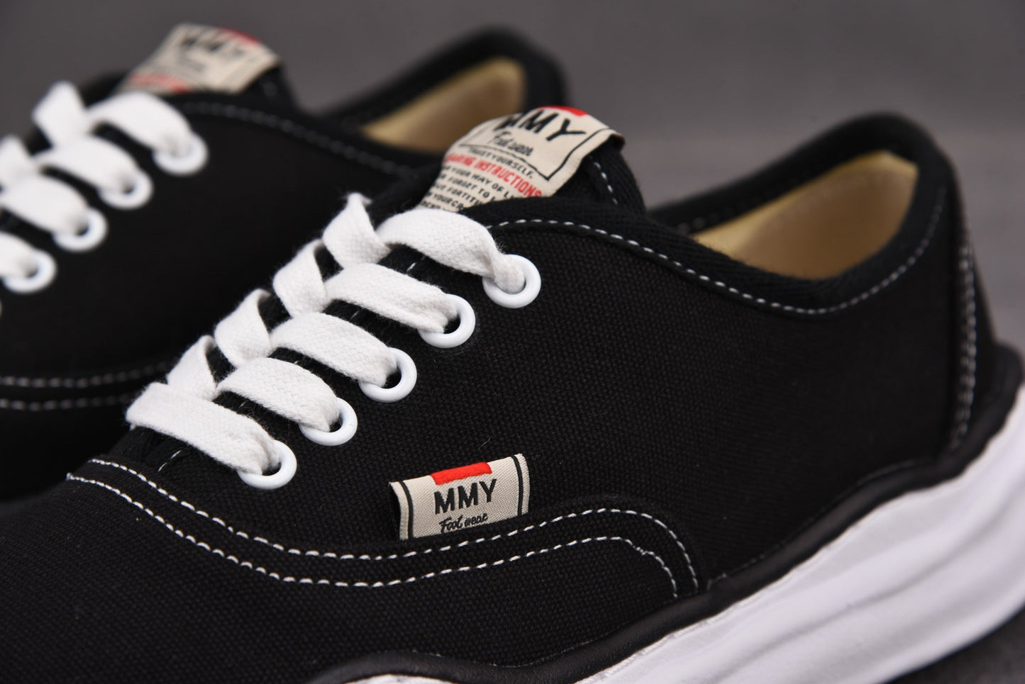 Maison Mihara Yasuiro Baker OG Low Black