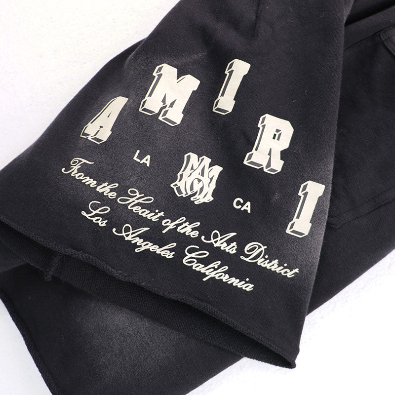 AMIRI - Vintage Collegiate Shorts Black