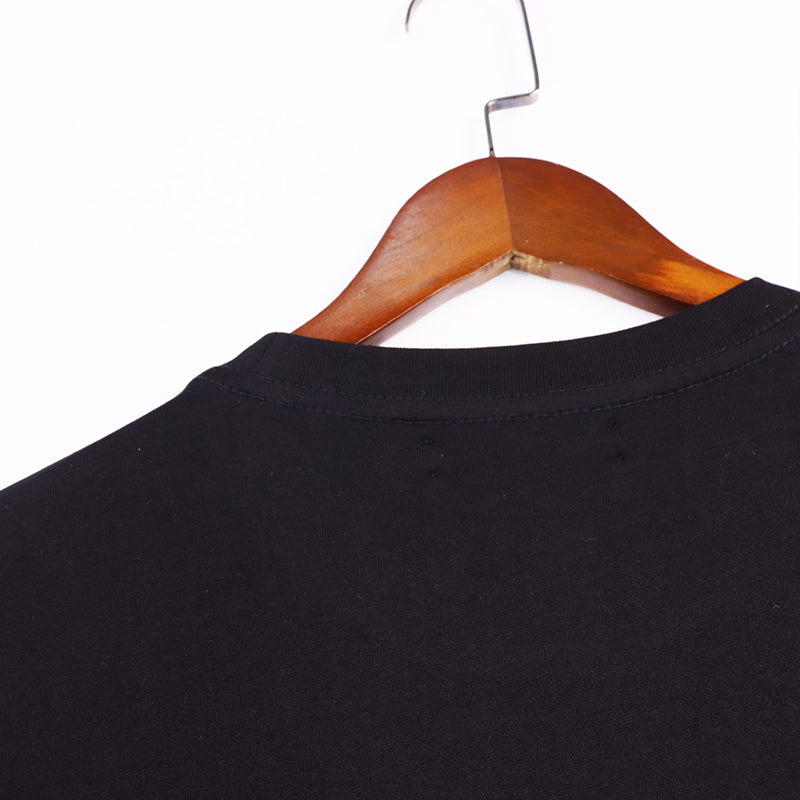 AMIRI Staggered Logo Tee Frosty Black