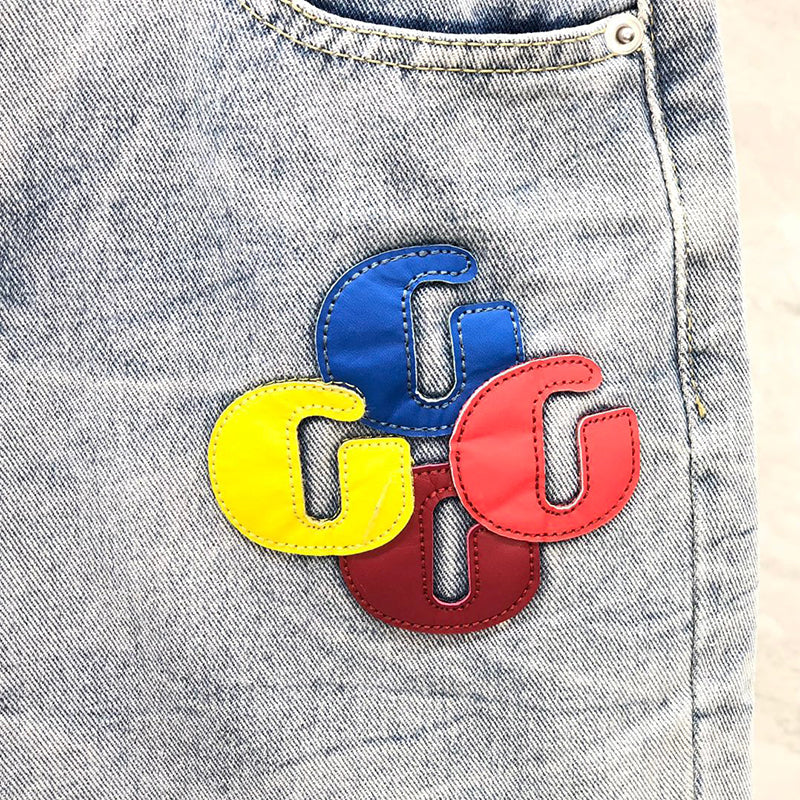 GALLERY DEPT Spring Colorful Letter Jean