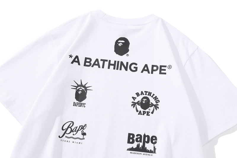 BAPE US Limited Collection Tee White