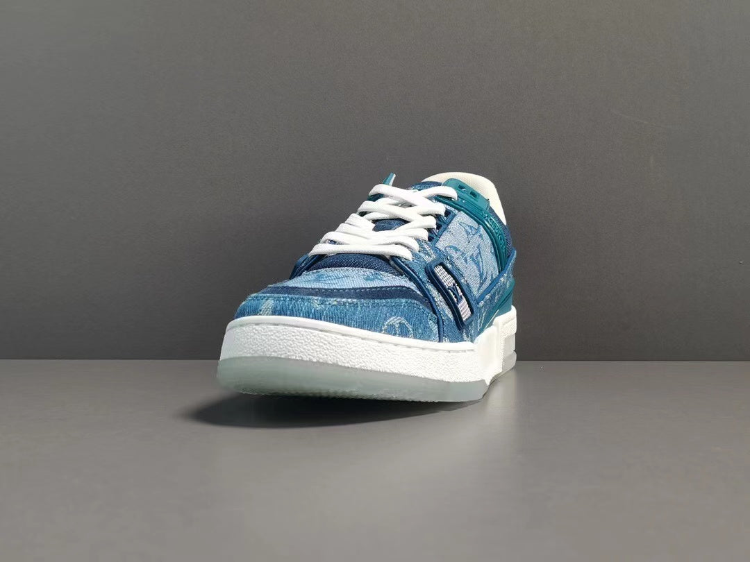 Louis Vuitton Trainer Low 'Monogram Denim'
