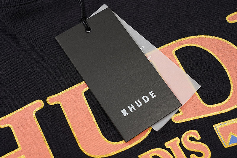 Rhude Chair Tee Black
