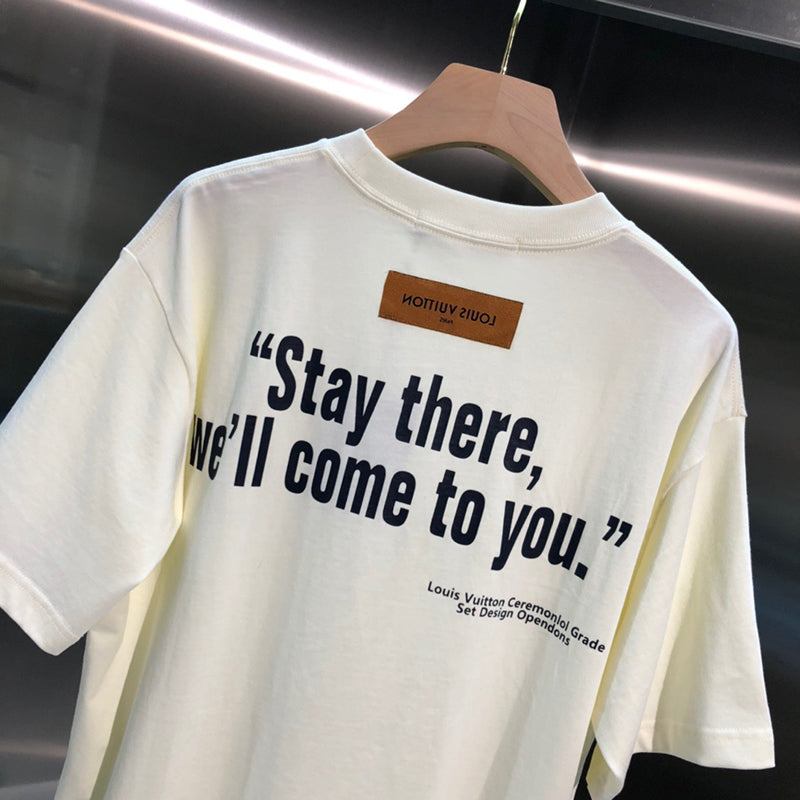 Louis Vuitton Set Design Operation Tee White
