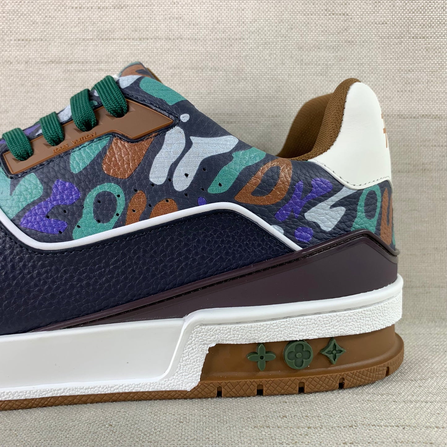 Louis Vuitton x Yayoi Kusama LV Trainer 'Khaki'