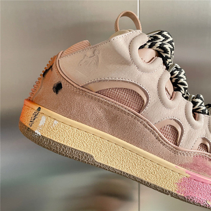 Lanvin Leather Curb Gallery Dept. Pale Pink Multi