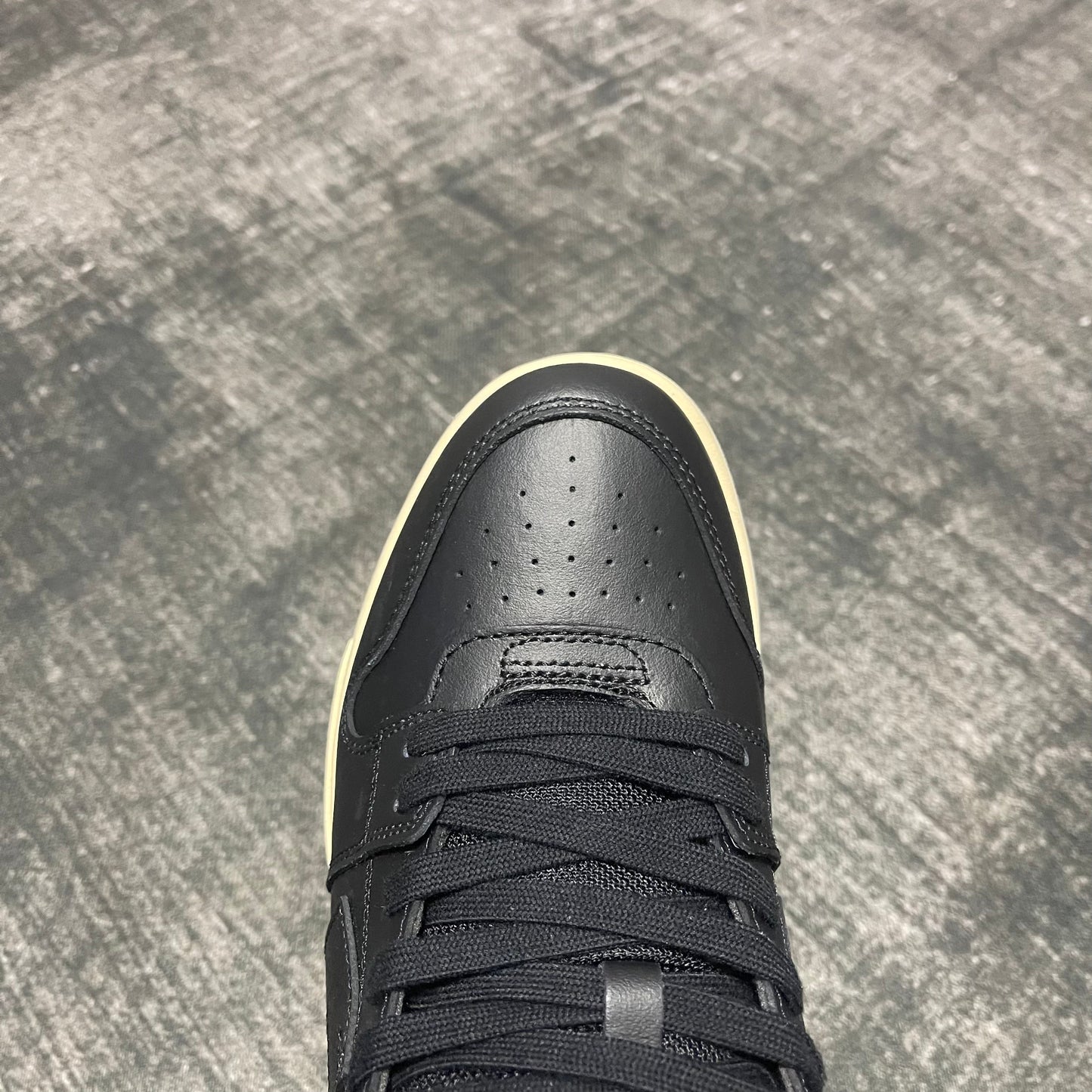Off-White Out Of Office Calf Leather Black Gold