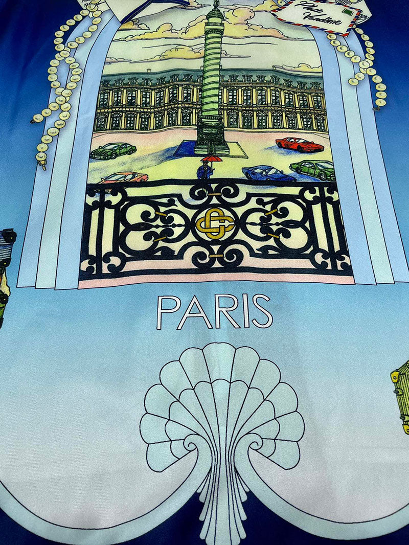 CASABLANCA Place Vendome Silk Shirt