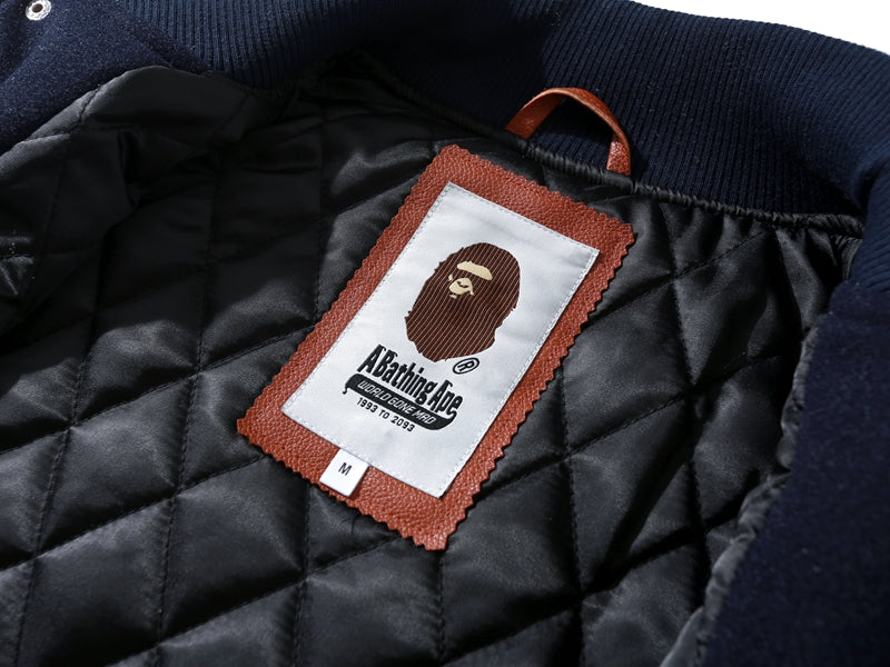 BAPE x Concepts Varsity Jacket Navy