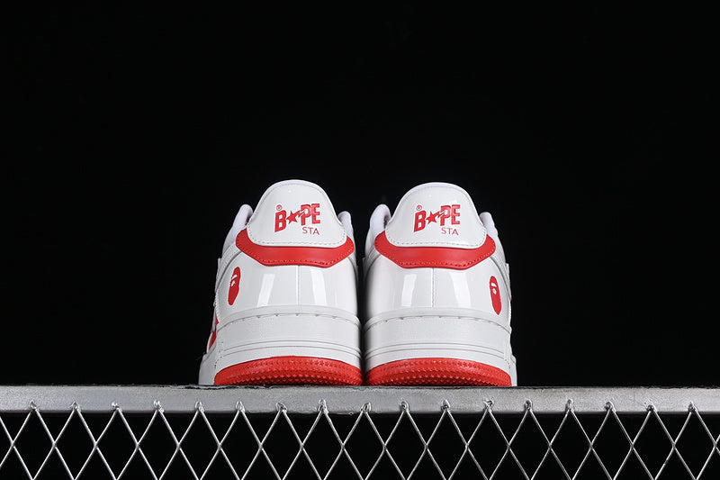 A Bathing Ape Bape Sta Low #6 Red